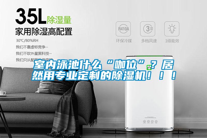 室內(nèi)泳池什么“咖位”？居然用專業(yè)定制的除濕機?。?！