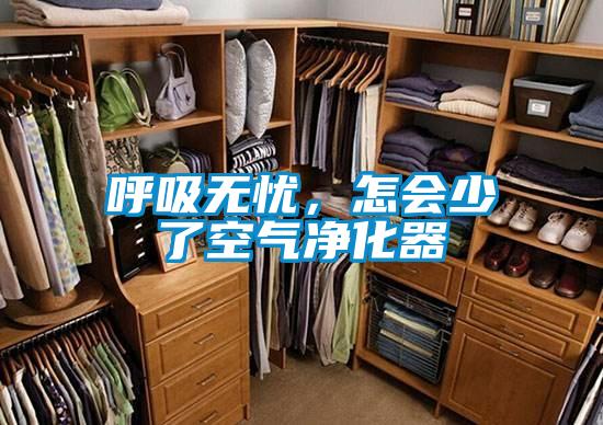 呼吸無憂，怎會少了空氣凈化器