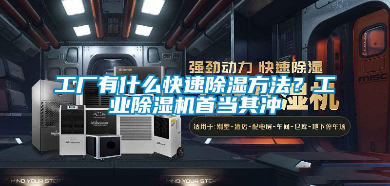 工廠有什么快速除濕方法？工業除濕機首當其沖
