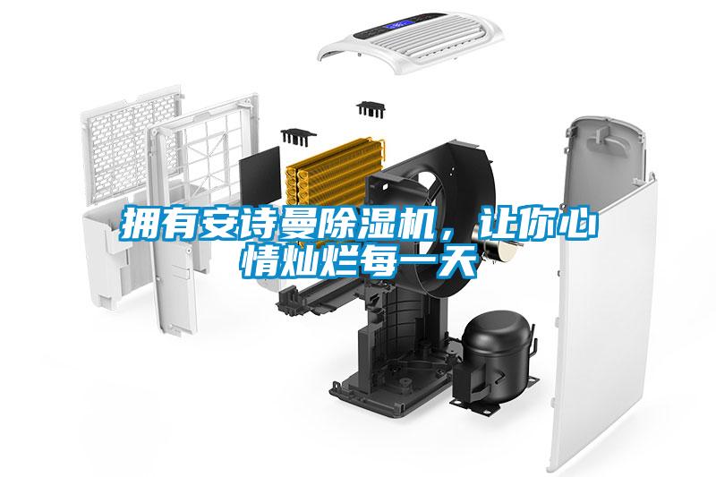 擁有安詩曼除濕機，讓你心情燦爛每一天