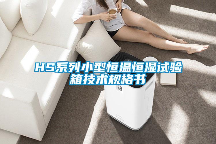 HS系列小型恒溫恒濕試驗箱技術規(guī)格書