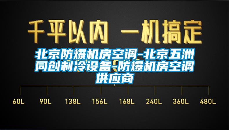 北京防爆機房空調-北京五洲同創(chuàng)制冷設備-防爆機房空調供應商
