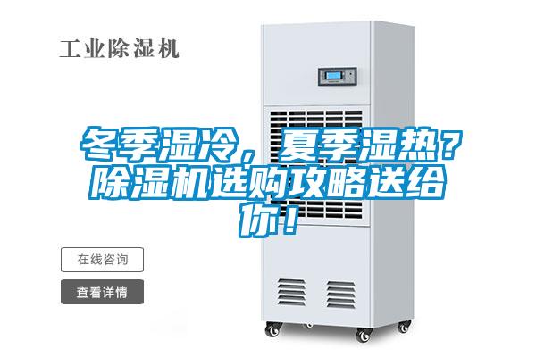 冬季濕冷，夏季濕熱？除濕機選購攻略送給你！