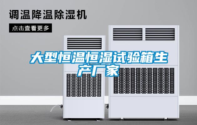 大型恒溫恒濕試驗箱生產(chǎn)廠家
