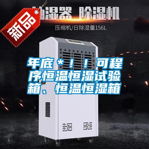 年底＊??！可程序恒溫恒濕試驗箱、恒溫恒濕箱
