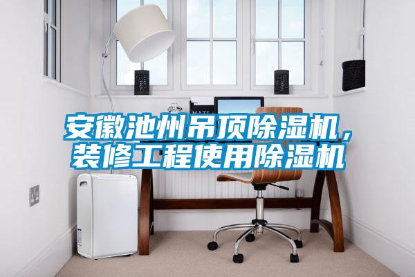 安徽池州吊頂除濕機，裝修工程使用除濕機