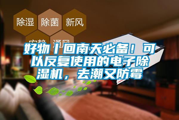 好物丨回南天必備！可以反復使用的電子除濕機，去潮又防霉