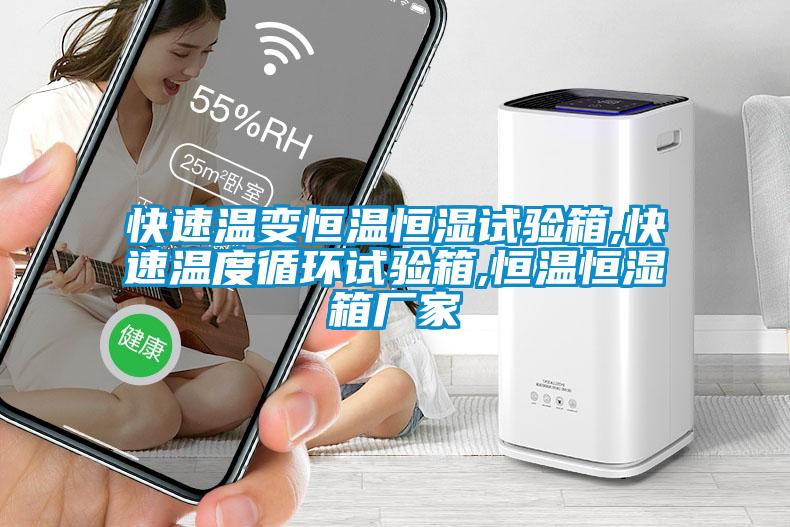 快速溫變恒溫恒濕試驗箱,快速溫度循環試驗箱,恒溫恒濕箱廠家