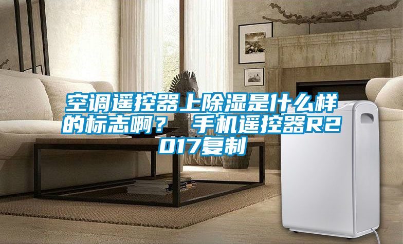 空調(diào)遙控器上除濕是什么樣的標(biāo)志??？ 手機(jī)遙控器R2017復(fù)制