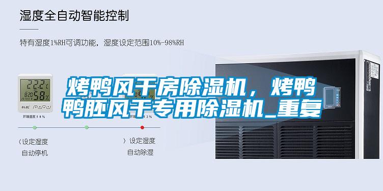 烤鴨風干房除濕機，烤鴨鴨胚風干專用除濕機_重復
