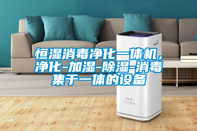 恒濕消毒凈化一體機(jī)，凈化-加濕-除濕-消毒集于一體的設(shè)備