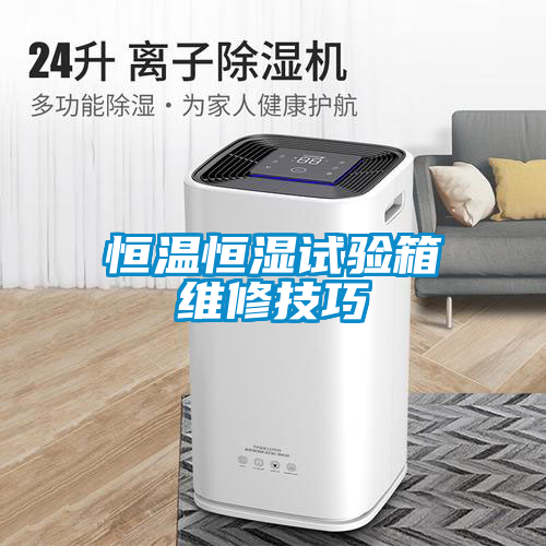 恒溫恒濕試驗(yàn)箱維修技巧