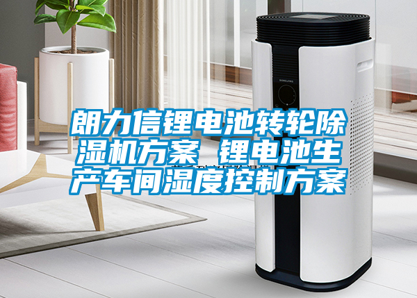 朗力信鋰電池轉(zhuǎn)輪除濕機方案 鋰電池生產(chǎn)車間濕度控制方案
