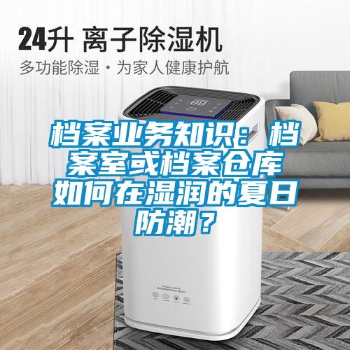 檔案業(yè)務(wù)知識(shí)：檔案室或檔案?jìng)}庫(kù)如何在濕潤(rùn)的夏日防潮？