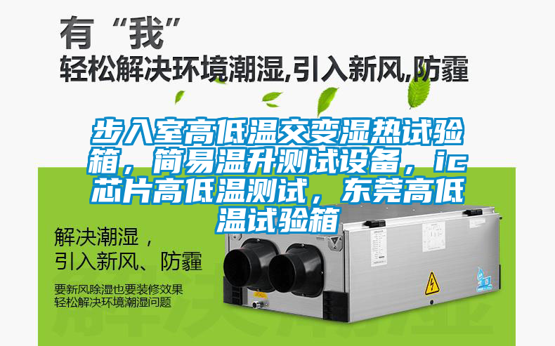 步入室高低溫交變濕熱試驗箱，簡易溫升測試設備，ic芯片高低溫測試，東莞高低溫試驗箱