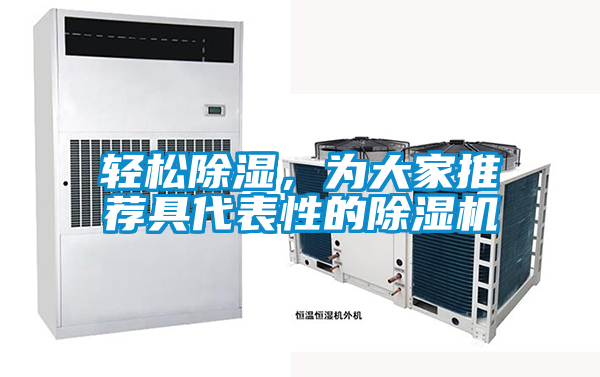 輕松除濕，為大家推薦具代表性的除濕機