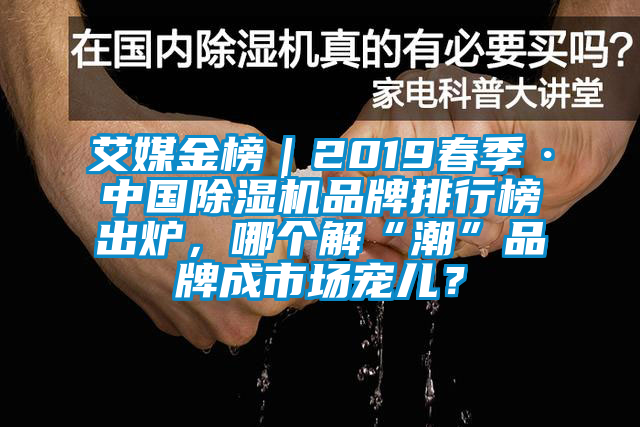 艾媒金榜｜2019春季·中國(guó)除濕機(jī)品牌排行榜出爐，哪個(gè)解“潮”品牌成市場(chǎng)寵兒？