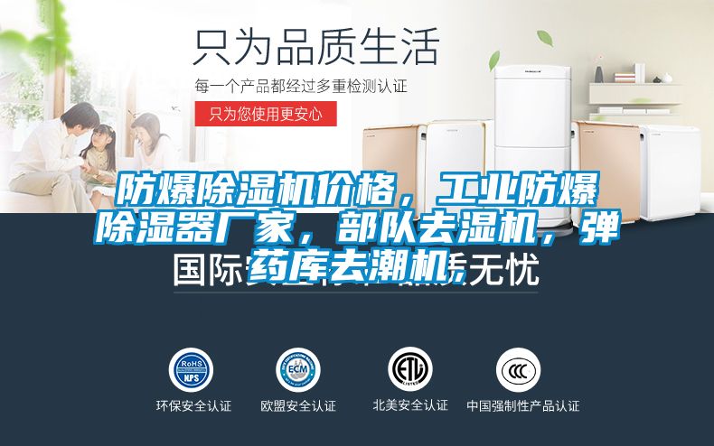防爆除濕機價格，工業防爆除濕器廠家，部隊去濕機，彈藥庫去潮機，
