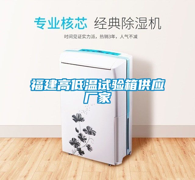 福建高低溫試驗箱供應廠家