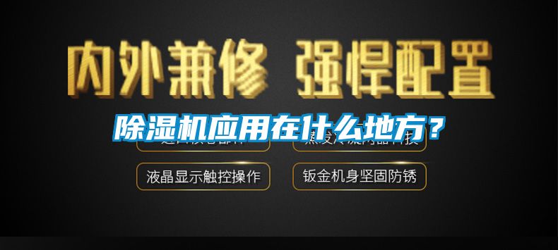 除濕機(jī)應(yīng)用在什么地方？