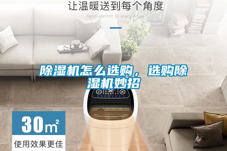 除濕機怎么選購，選購除濕機妙招