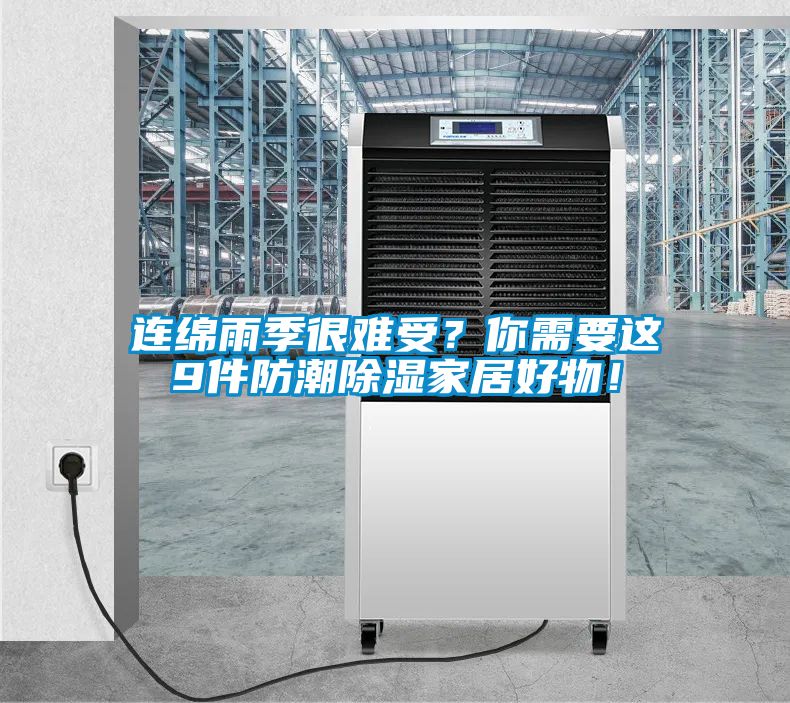 連綿雨季很難受？你需要這9件防潮除濕家居好物！