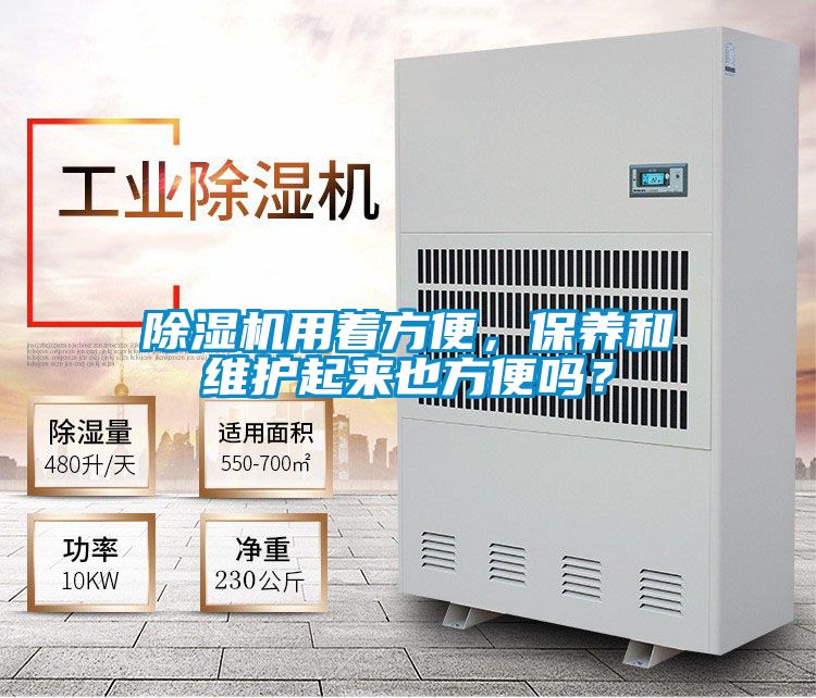 除濕機用著方便，保養和維護起來也方便嗎？